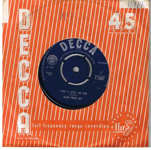 The Alan Price Set - I Put A Spell On You (7", Single)