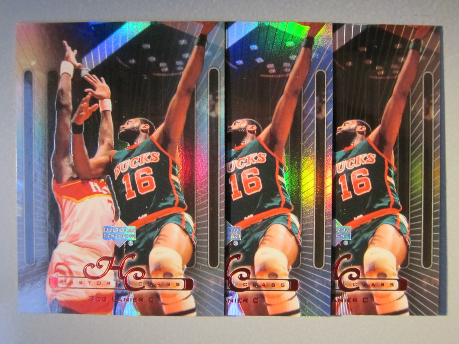 LOT OF (3) 1999-00 Upper Deck History Class #HC13 Bob Lanier *BUCKS*