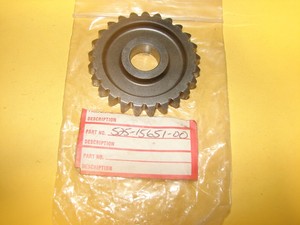 YAMAHA YZ175 YZ125 TY175 MX175 IT175 DT175 KICK IDLE GEAR 25-T OEM #525-15651-00 YAMAHA YZ175 YZ125 TY175 MX175 IT175 DT175 KICK IDLE GEAR 25-T OEM #525-15651-00
