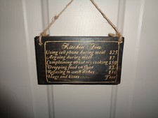 Beware dog ,home Decor Rustic Primitive small wood Sign USA made