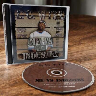 Me vs. Industry [PA] by L.G. Wise (CD, 2002, Wise Up Records) RARE