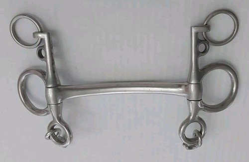 Cavallo Pelham Bit Acciaio Inox Animali Equitazione Accessori  - Foto 2 di 3