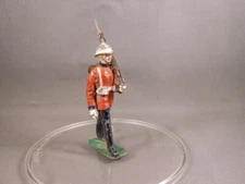 Vtg EIRE British Royal Lead Soldier Rifle Marching Figure Authenticast Comet B