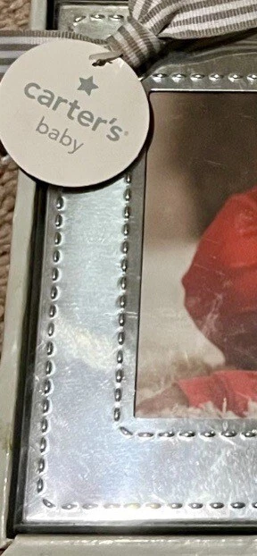Carter’s Baby’s First Christmas Album 2014 | Cromo plateado | Nuevo en paquete Foto 3 de 3
