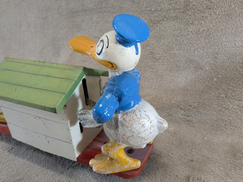 Lionel Spur O Walt Disney Donald Duck Pluto Handwagen 1107 lesen Vorkrieg C6 - Bild 4 von 16