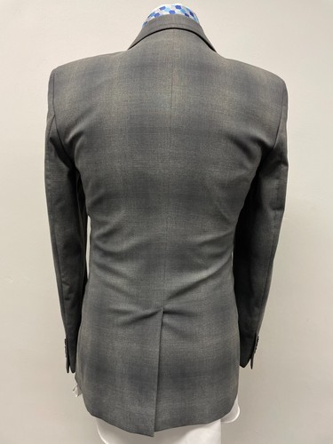 ARMANI EXCHANGE 2-TEILIGER ANZUG MIT STRETCH IN GRAU KARO 38R TRS W32 L33 BRANDNEU MIT ETIKETT - Bild 5 von 13