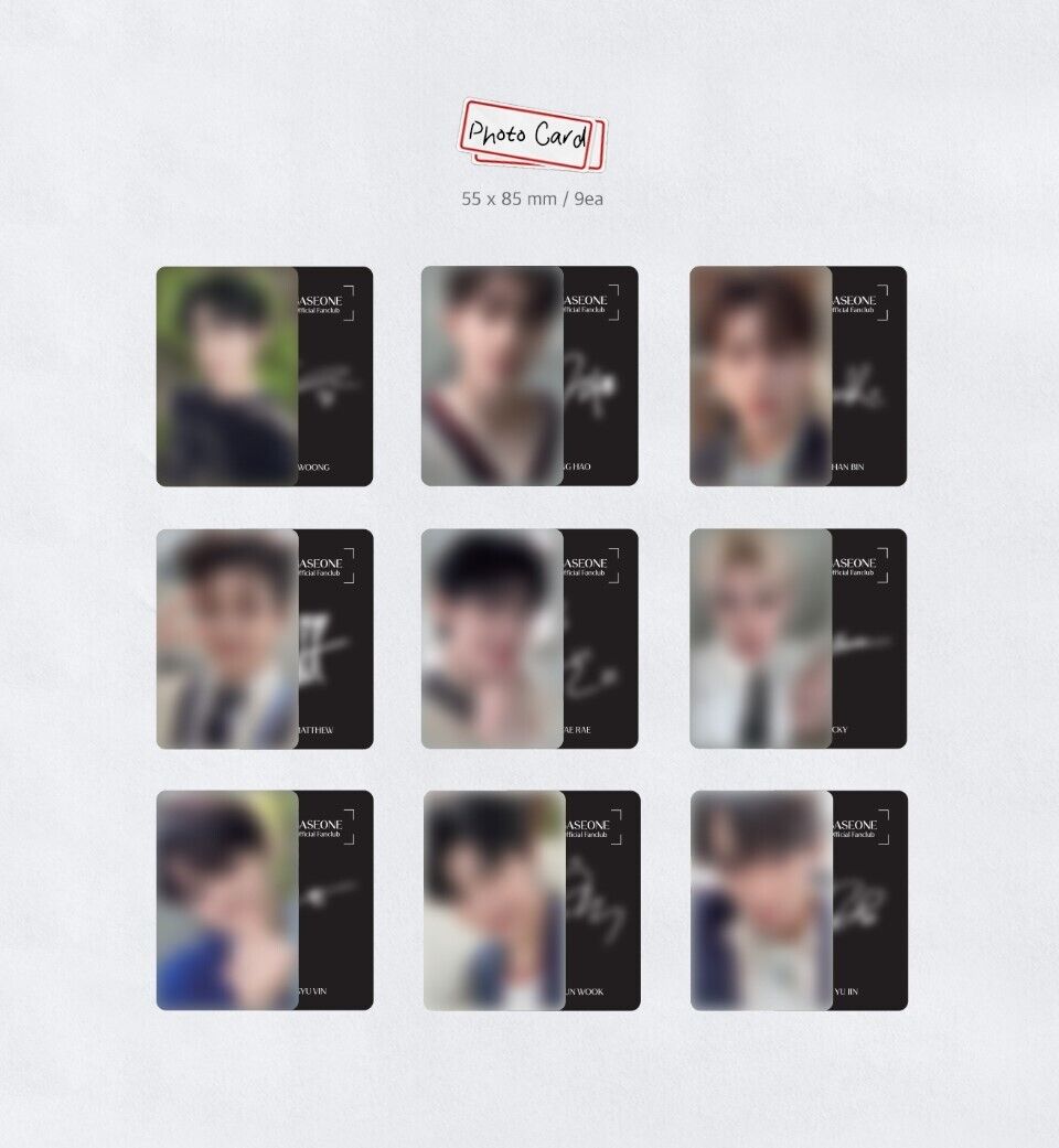 ZEROBASEONE/ZB1] ZEROSE 1st Fanclub Kit / Official Photocard