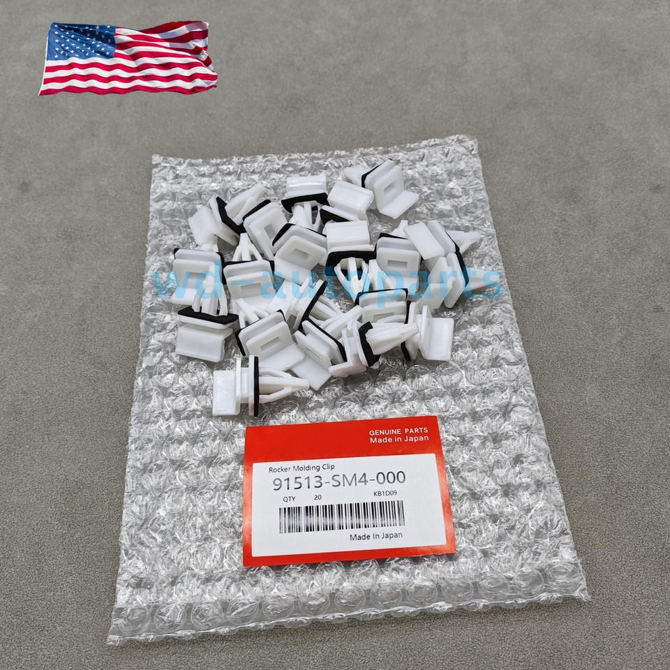 Set Of 25: Rocker Panel Moulding Clips W/ Sealer For Honda Acura - Foto 4