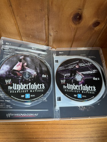 WWE The Undertaker's Deadliest Matches 3 Disc Set DVD - Picture 4 of 5