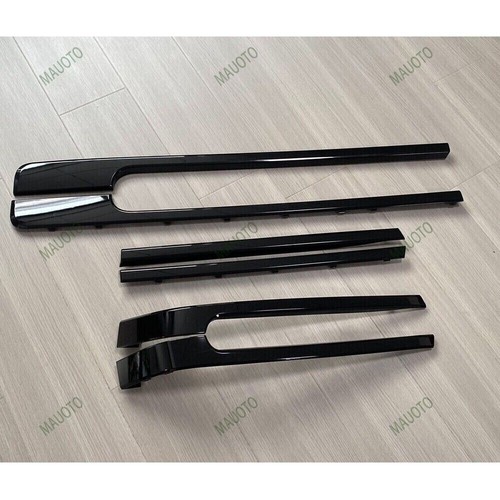 For 2013-2022 Range Rover L405 Black Door Side Body Fender Vent Trim Strip Kit - Picture 6 of 10