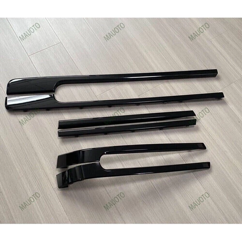 Kit de tira de ventilación de guardabarros de carrocería lateral de puerta negra apto para Range Rover L405 2013-22 - Imagen 6 de 20