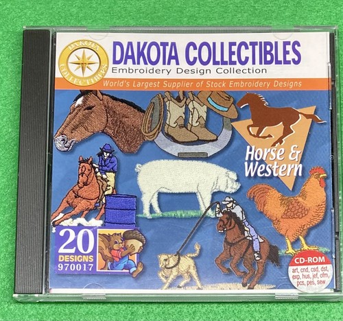 Dakota Collectibles Embroidery Design Collection - Horse & Western - Picture 1 of 2