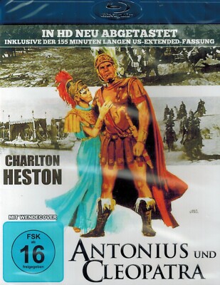 BLU-RAY NEU/OVP - Antonius und Cleopatra (1972) - Charlton Heston