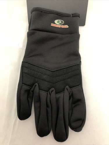 Gloves Men's Black Midweight Mossy Oak® Medium Non-Slip Padded Knuckles - Picture 3 of 3