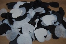BLACK & WHITE Biodegradable Wedding Confetti - Hand made in the UK - Cones? FUN 