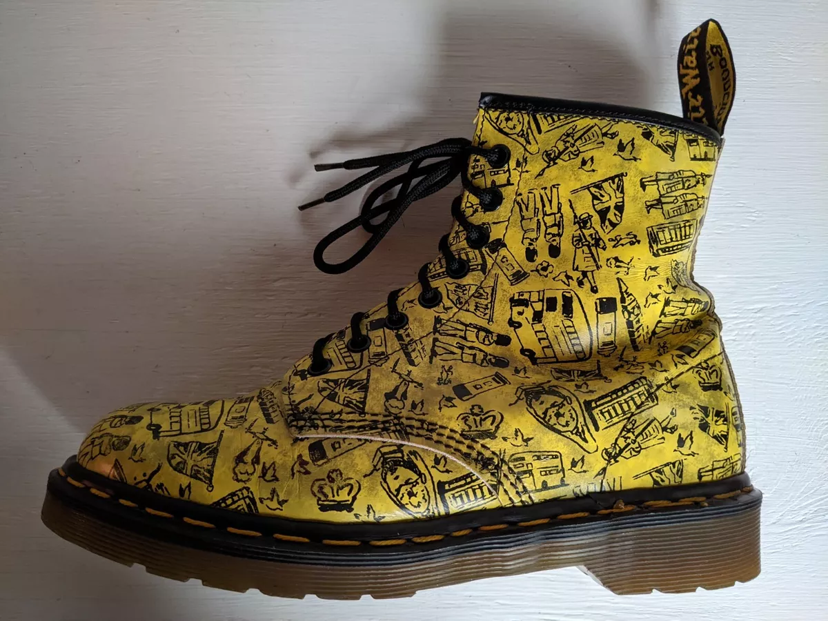 Dr martens icon clearance yellow