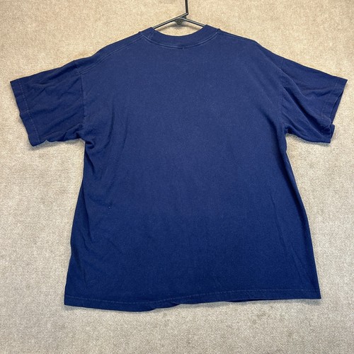 Cleveland Indians 1995 AL Champs T Shirt Adult Large Chief Wahoo Majestic VTG - 第 11/11 張圖片