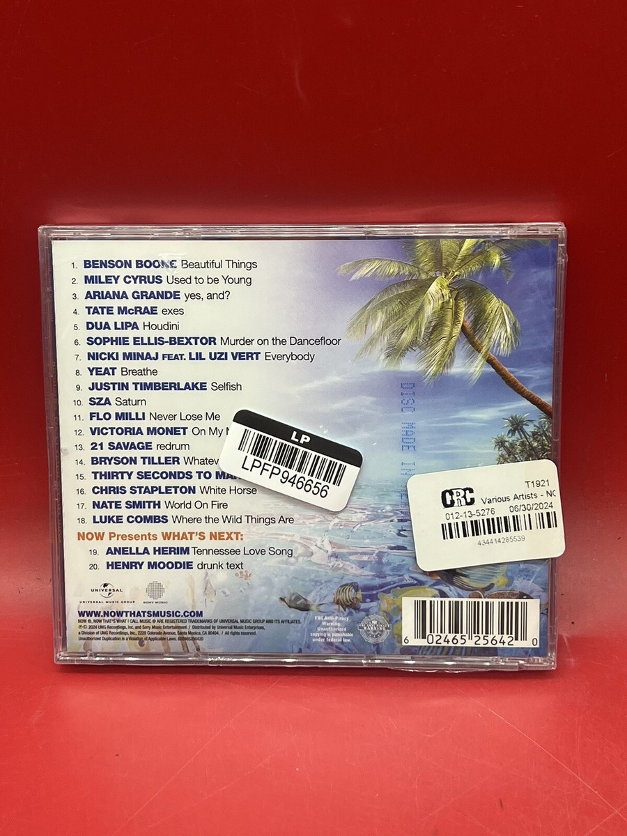 NOW That's What I Call Music! 90 [2024, CD] New/Sealed