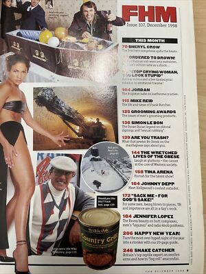 FM UK　december 1998  Jennifer lopez Jennifer Lopez J.LO UK CD album — RareVinyl.com