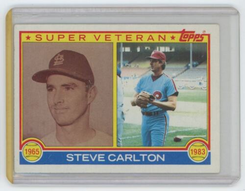 1983 Topps Steve Carlton. Cardinals de Saint-Louis/Philadelphie Phillies #71 - Photo 1 sur 2