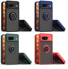 Shockproof Protective Case w/Magnetic Rotatable Kickstand for Google Pixel 8