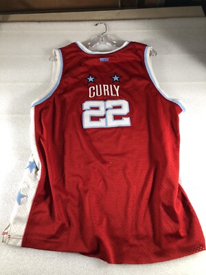 Harlem Globetrotters Jersey. Curly 22. 1927 Platinum FUBU