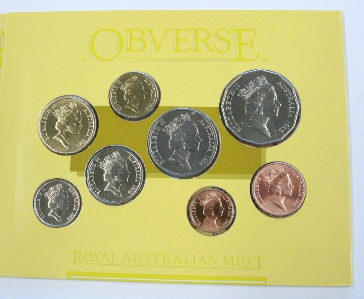 1988年 ロイヤルオーストラリアンミント MINT SET 1988年オーストラリア記念硬貨セット ロイヤルオーストラリアン