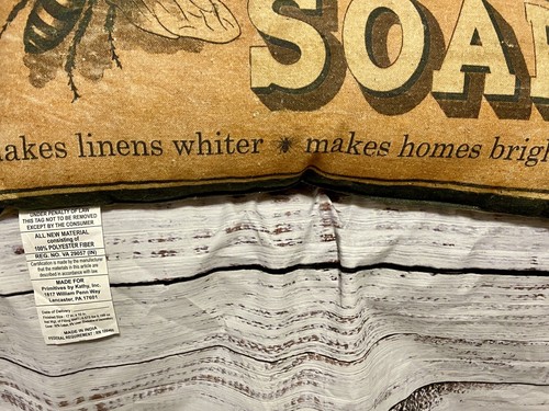 Primitives By Kathy Bee Soap Accent Pillow 10 X 14 Inch - Picture 4 of 5