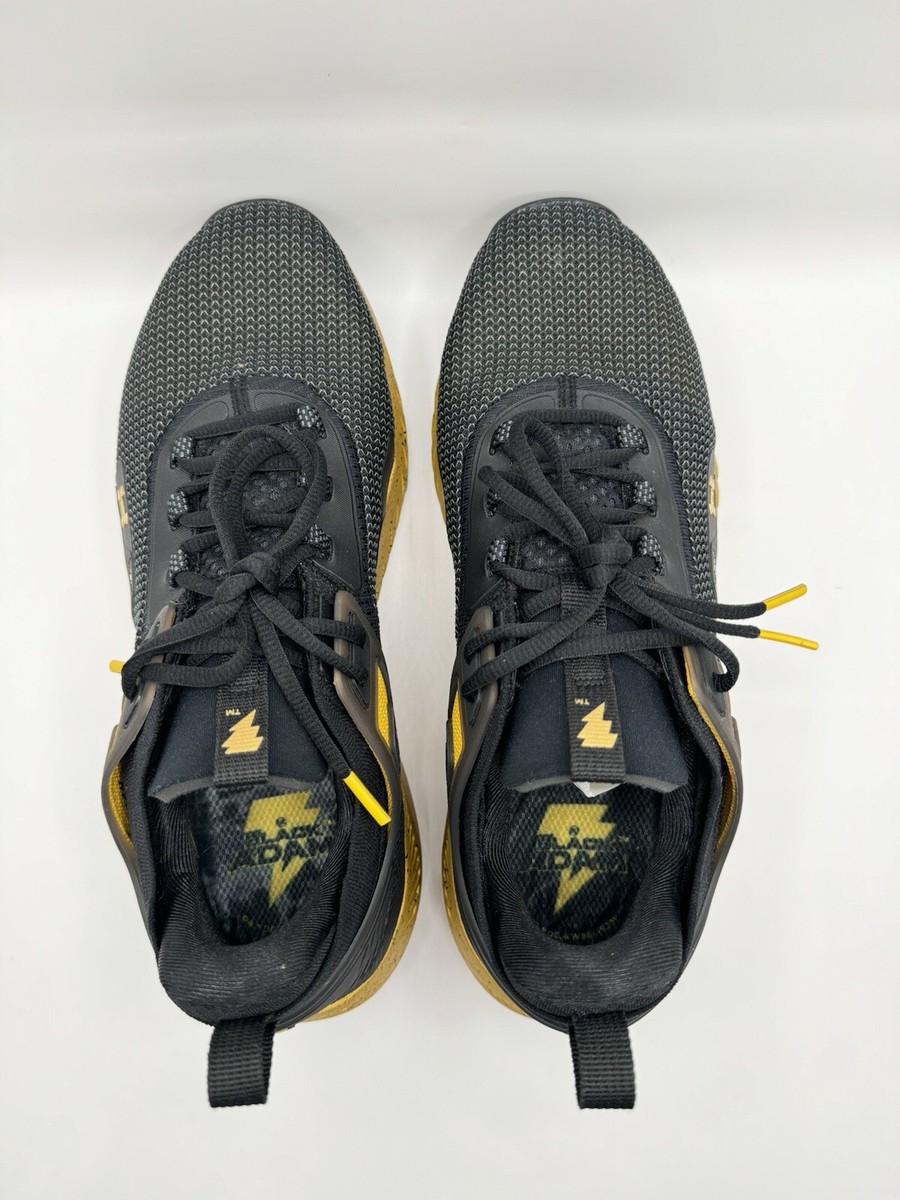 Under Armour Black Adam x Project Rock 5 Anti Hero Men's Size 10.5