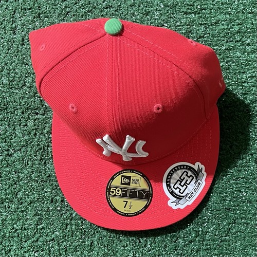 New York Yankees MLB New Era 90's 1999 World Series 59Fifty Hat Red - Picture 3 of 6