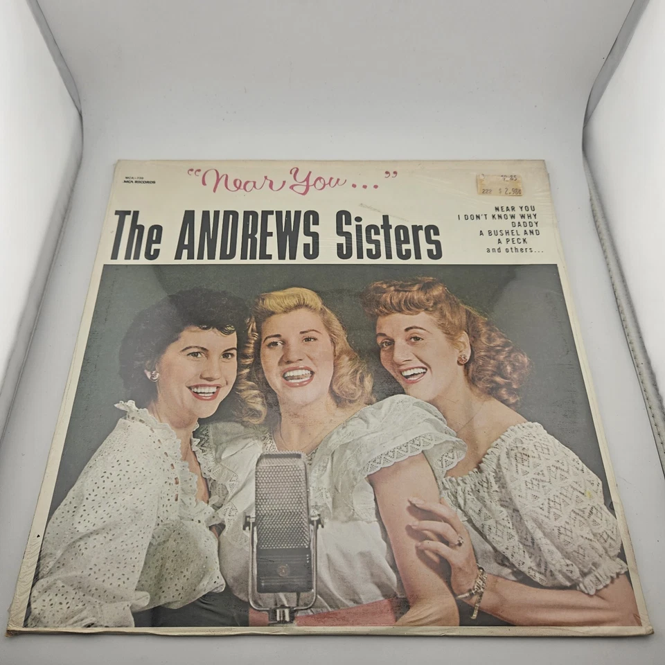 The Andrews Sisters Near You Vinyl - Sealed - 1980 - MCA 739 - In Shrink - Image 2 of 4