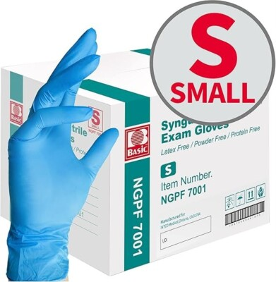 #ad #ad 1000PCS Blue Disposable Nitrile Medical Exam Gloves Latex amp; Powder Free XS XL $42.99