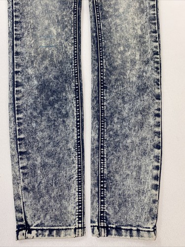 YMI Juniors High Rise Skinny Acid Washed Super Soft Light Blue Denim NWT Size 1 - Picture 3 of 11