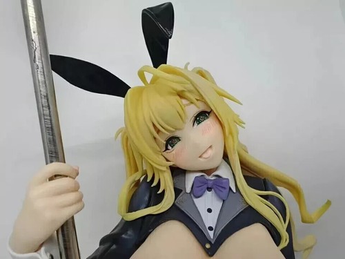 New Anime Meer Mia Bunny Girl Ver. PVC 1/4 Scale Figure Statue New No Box 27cm - Picture 4 of 6
