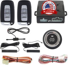 Alarma De Carros De Entrada Alarmas Remoto Para Carro Con Encendido Sin llave US