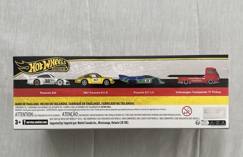2024 Hot Wheels Premium Garage Diorama 4 Pack Porsche 935 911 R 917 LH T1 Pickup - Picture 9 of 9