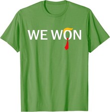 Trump We Won Wins Inauguration 47 US President 2025 Unisex T-Shirt
