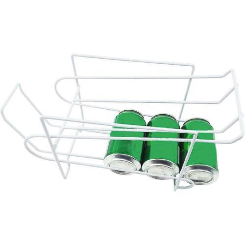 Soda Beer Coke Can Dispenser Refrigerator Beverage Rack Storage Holder Fridge - Picture 3 of 10