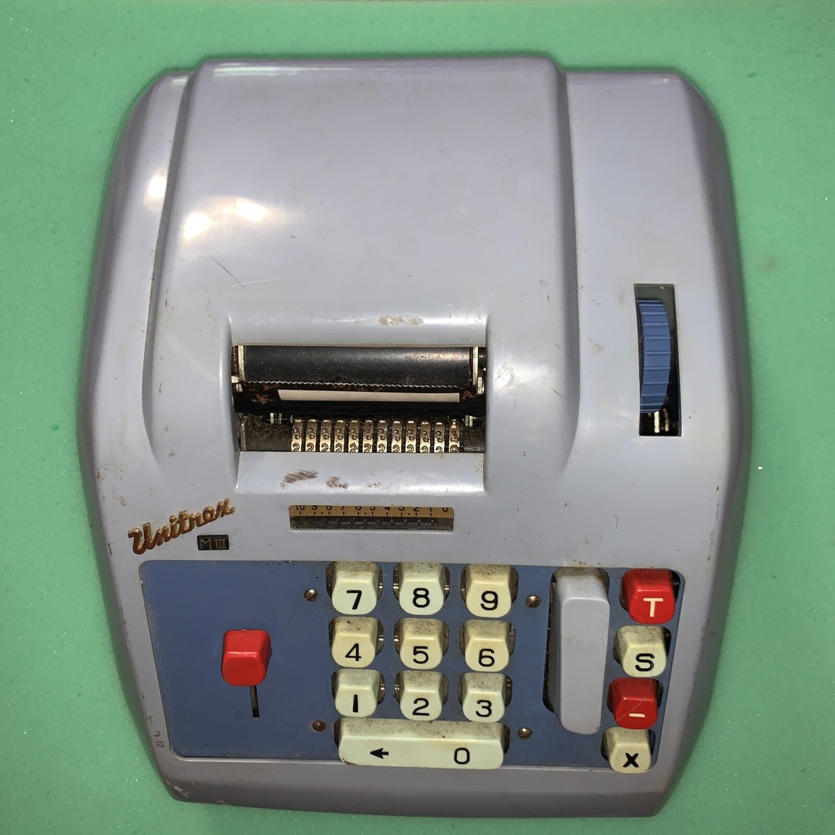 Bohn Unitrex M-3 Adding Machine Japan Tested Working | eBay