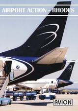 Avion Video Airport Action - Rhodes aviation airport airliner DVD 75 minutes