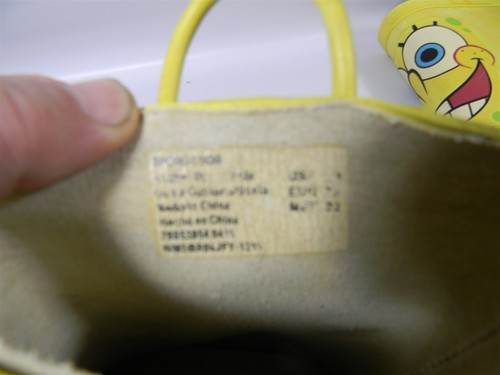 Stivali da pioggia in gomma Sponge Bob, Galloshes #13 - 3D - Foto 12 di 12