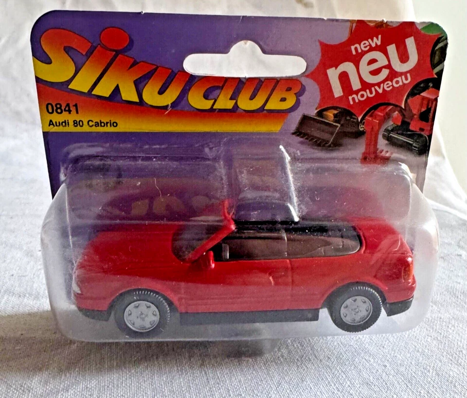 SIKU #0841 Audi 80 Cabrio Model Car In Original Packaging — 第 3/4 张图片