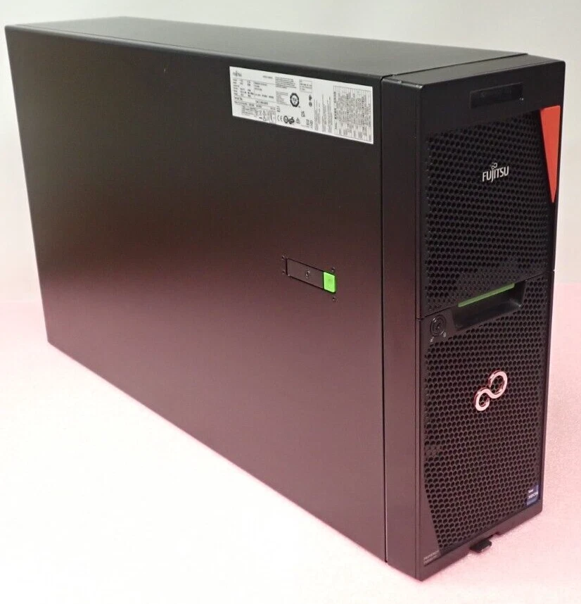 Fujitsu Primergy TX2550 M7 2x Gen 4/5 Scalable CPU 16-DIMM 8Bay CTO Tower Server - Image 2 of 4