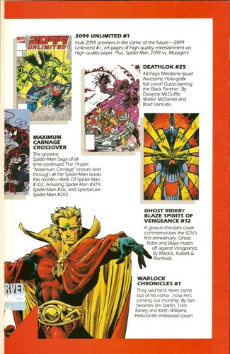 HELLSTORM PRINCE OF LIES #3 (VOL 1) MARVEL COMICS / JUN 1993 / N/M / 1ST PRINT - Imagen 2 de 2