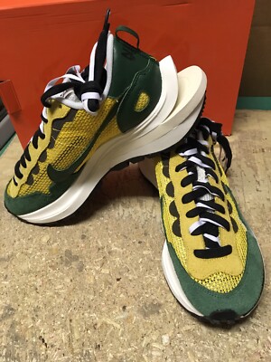 DS MENS NIKE VAPORWAFFLE Sacai Tour Yellow CV1363 700 SZ