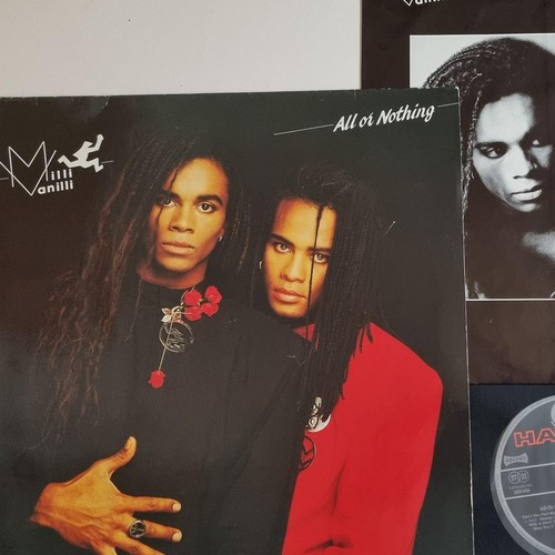 Milli Vanilli - All Or Nothing (The First Album) LP Europe READ FOR CONDITION - Picture 2 of 5