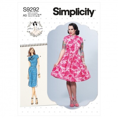 Simplicity Schnittmuster 9292 Damen E5 (14-16-18-20-22)