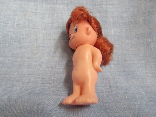 VINTAGE RETRO KIM CASALI LOVE IS HARD RUBBER BOY AND GIRL MARKED HONG KONG - Picture 10 of 10