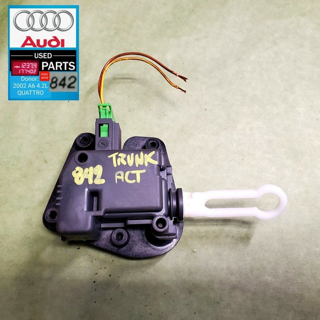 *TRUNK RELEASE ACTUATOR* for AUDI A6 OEM 19982004 *FREE SHIPPING* eBay