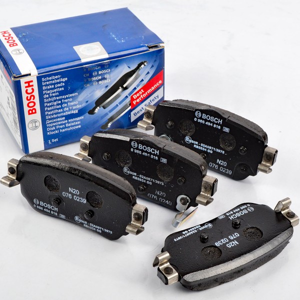 Bosch 0986494816 BremsbeläGe Hinten FüR Leaf Qashqai II X-TRAIL III Kadjar-image